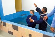 Primeros bautizos por resultado de campaña nacional