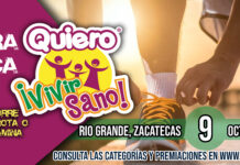 Preparan primera carrera “QVS” en Río Grande, Zac.