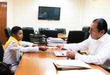 Conquistador visita a Procurador de Justicia del Estado